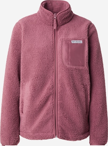 COLUMBIA Funktionsfleecejacke 'West Bend' in Lila: Vorderseite