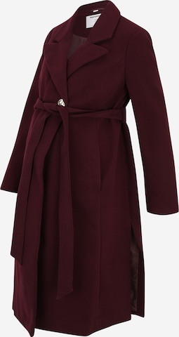 Dorothy Perkins Maternity Between-seasons coat in Red: front