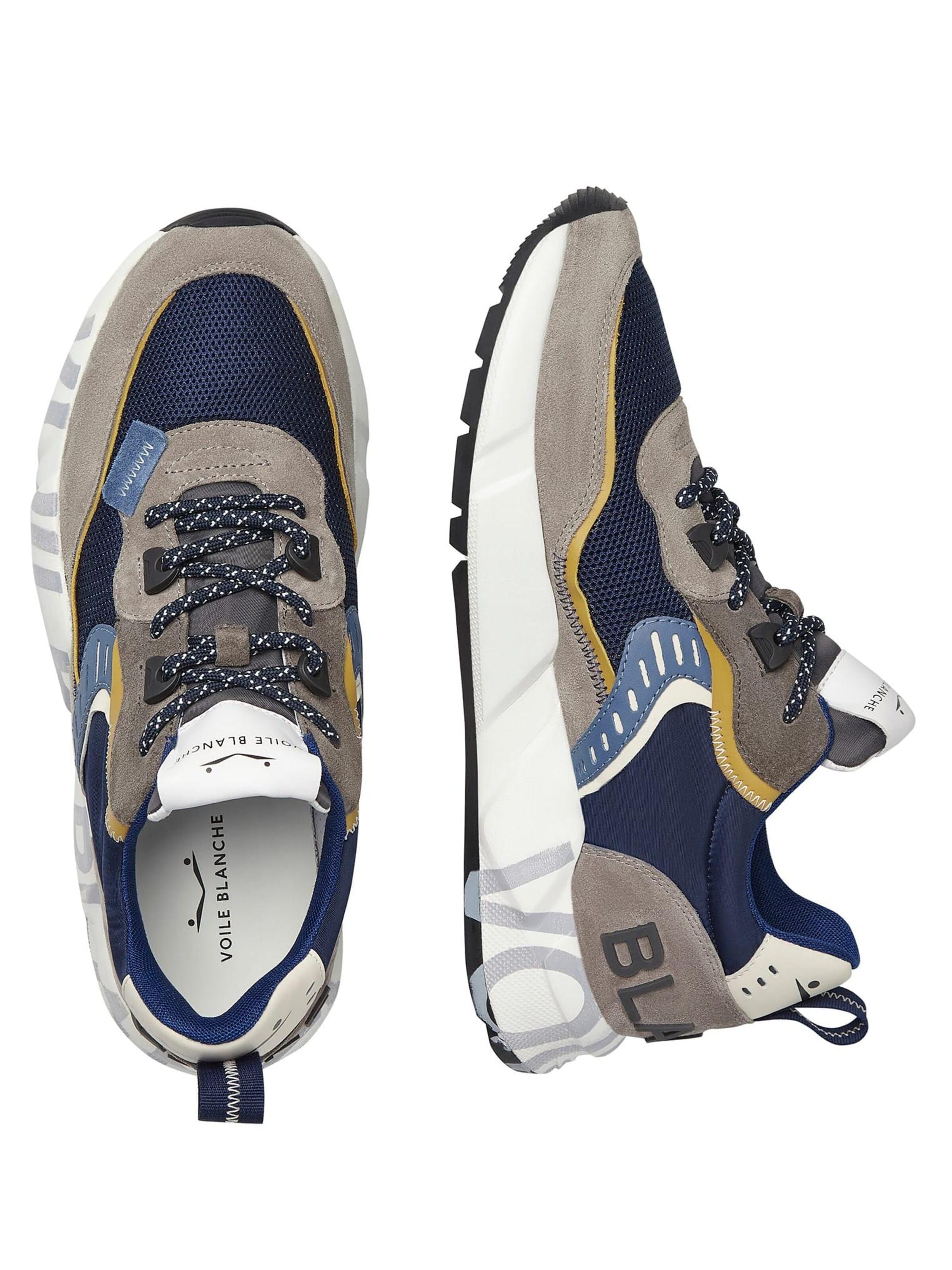 Voile blanche Platform trainers 'Club 01.' in Grey