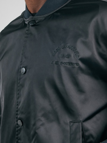 Giacca di mezza stagione di Karl Lagerfeld in nero