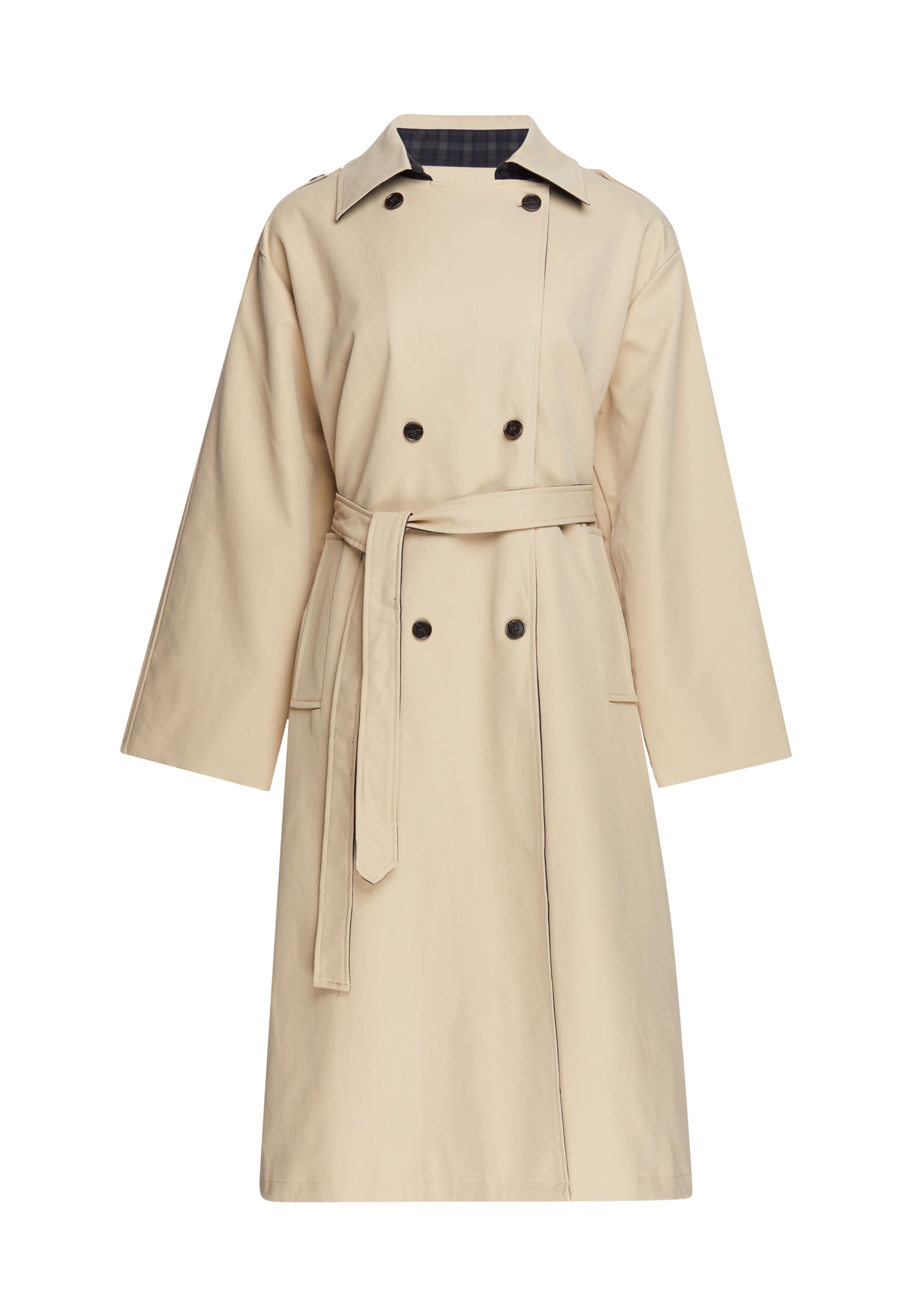 usha BLACK LABEL Abrigo de entretiempo en M en beige, Vista del producto
