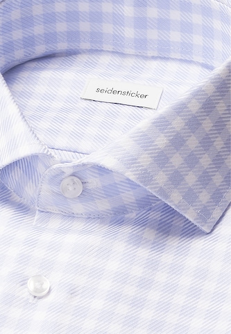 Coupe slim Chemise business 'SMART CLASSICS' SEIDENSTICKER en bleu
