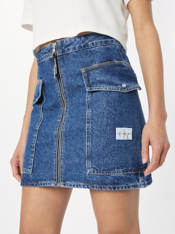 Calvin Klein Jeans Nederdel i blå