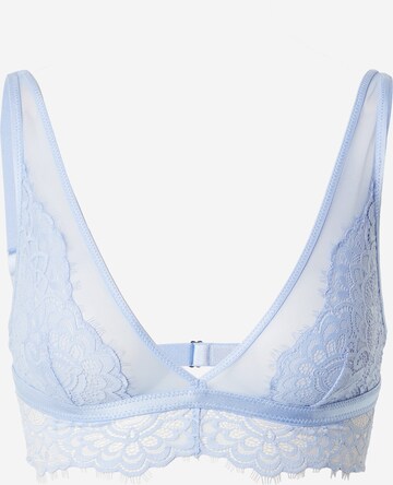 Hunkemöller Triangel BH 'Mika' in Blauw: voorkant