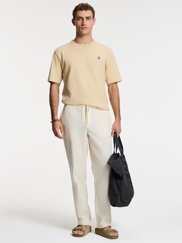 Shiwi Regular Chinohousut 'Luke' värissä beige