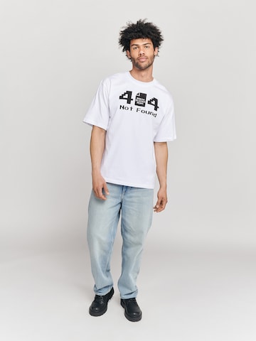 ABOUT YOU x StayKid - Camisa '404 Boris' em branco