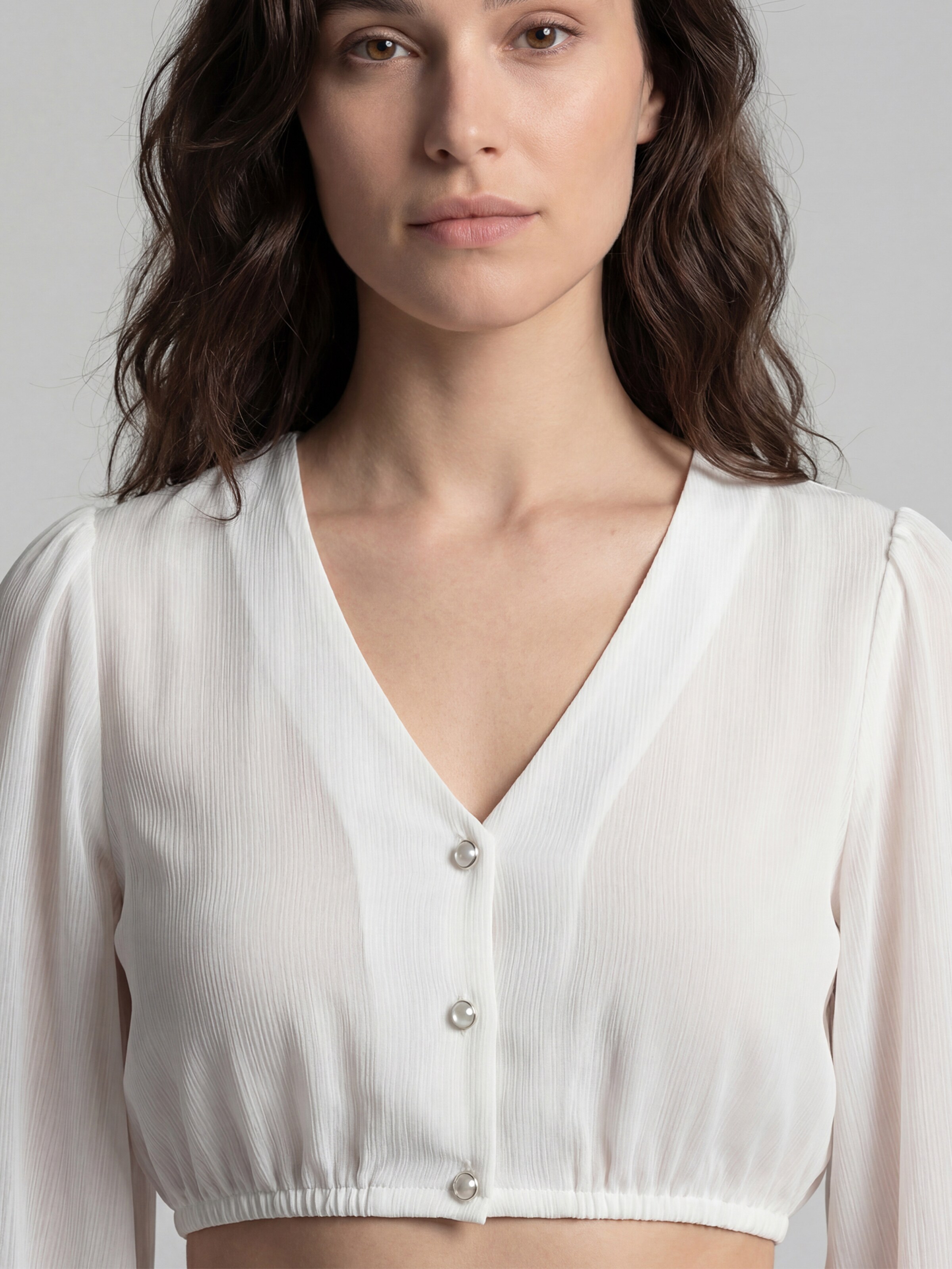 SPIETH & WENSKY Dirndl Bluse in Weiß