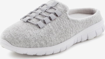 VIVANCE Hausschuh in Grau: Vorderseite