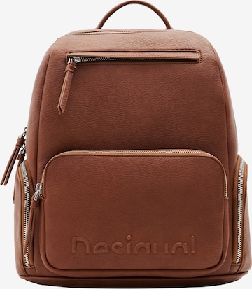 Desigual Backpack in Brown: front