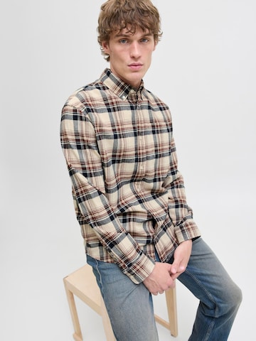 JACK & JONES Comfort fit Overhemd 'JJEClassic' in Wit