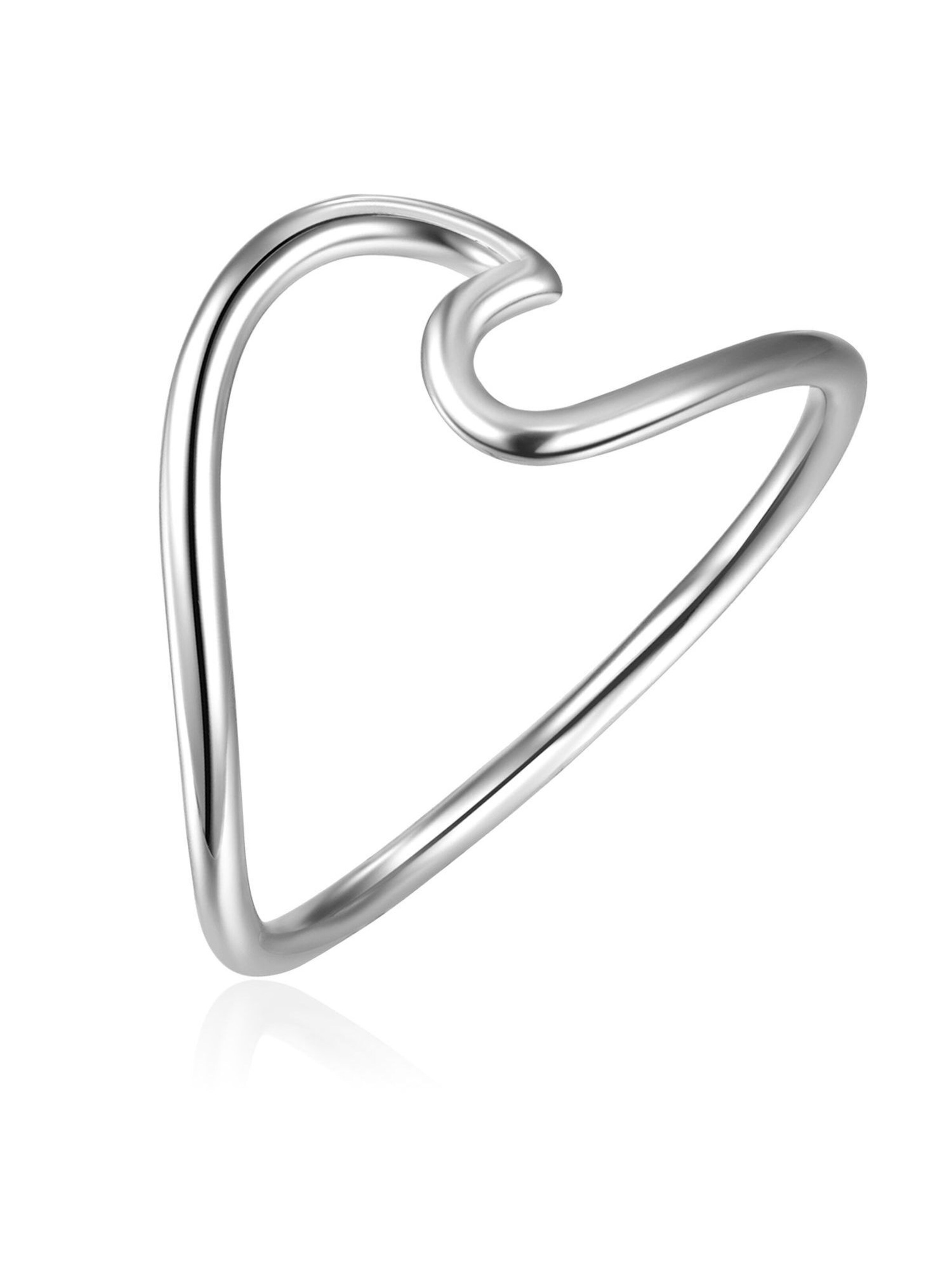 Glanzstücke München Ring in Zilver: voorkant