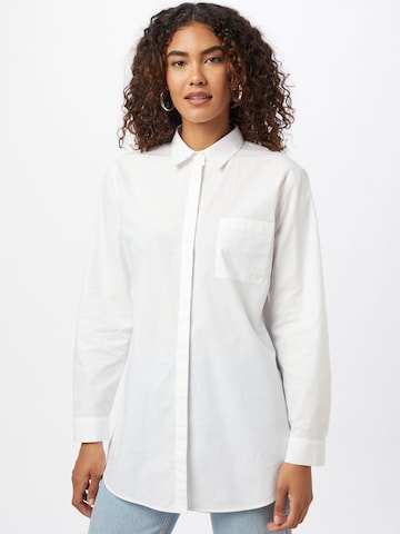 ESPRIT Blouse in Wit: voorkant