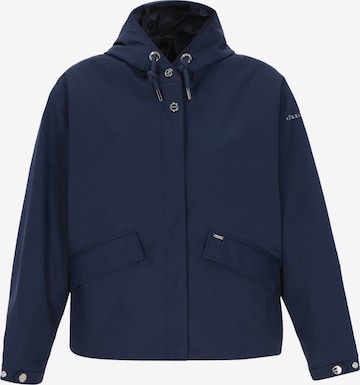 DreiMaster Klassik Between-season jacket in Blue: front