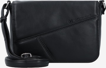 TOM TAILOR DENIM Schoudertas 'Milla' in Zwart: voorkant