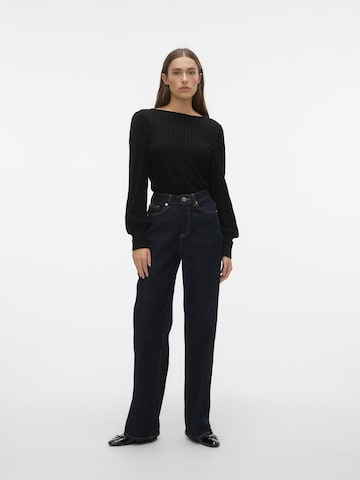 VERO MODA Pullover 'Rose' in Schwarz