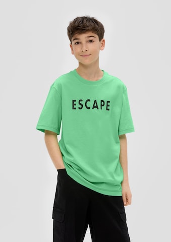 s.Oliver Shirt in Groen: voorkant