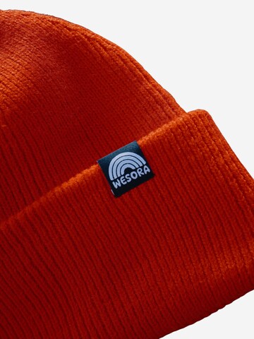 WESORA GmbH Beanie 'Mütze - Recyceld' in Red
