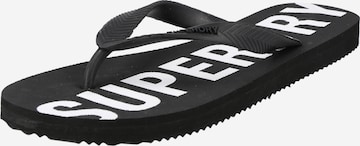 Superdry Teenslippers in Zwart: voorkant