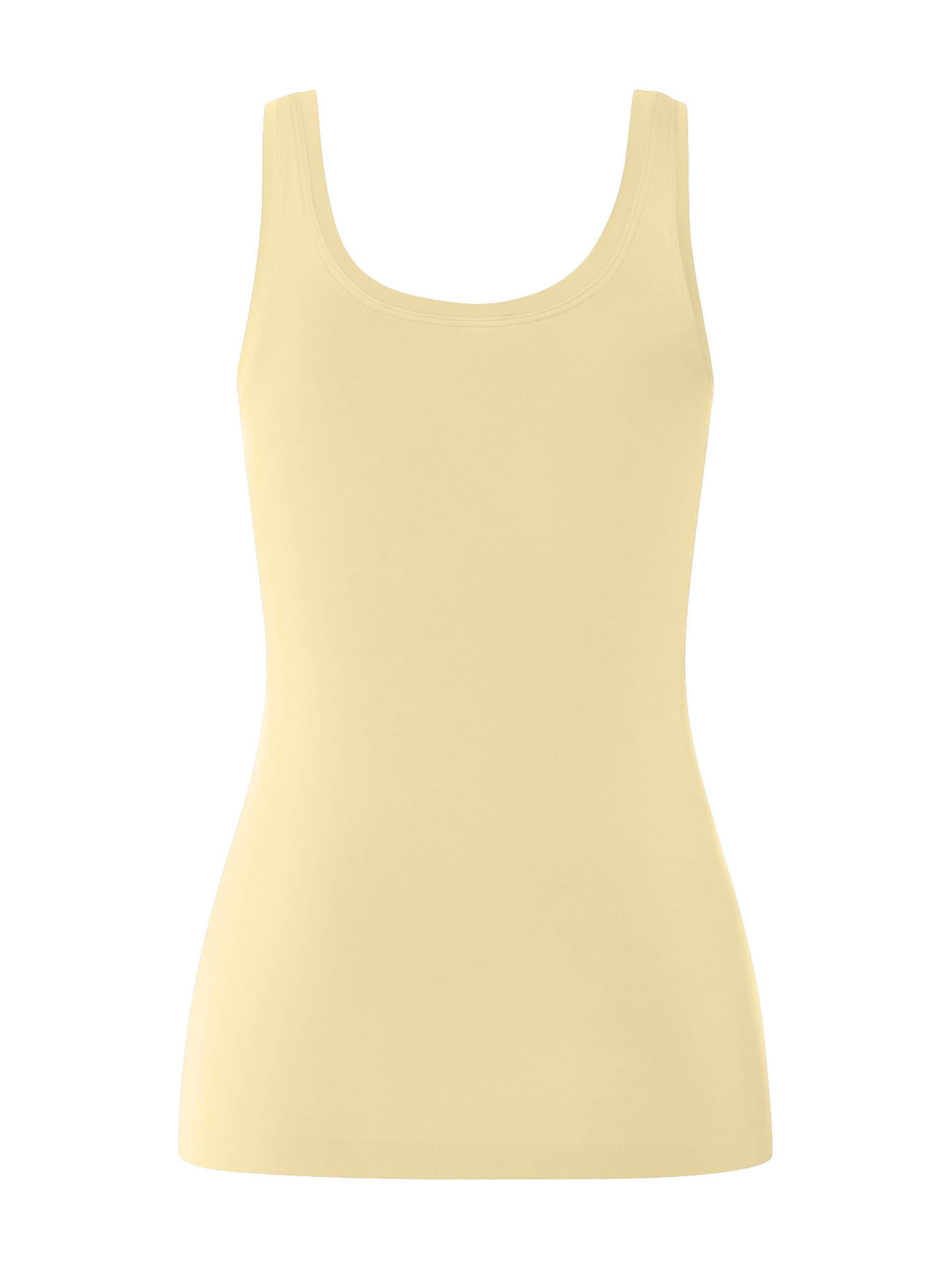 Hanro Trägertop ' Touch Feeling ' in Gelb