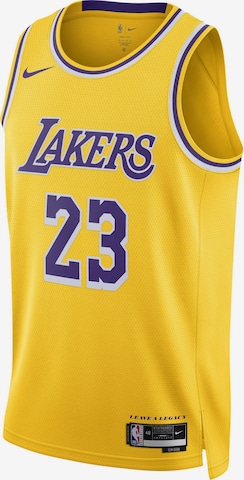 NIKE Jersey 'LeBron James Los Angeles Lakers' in Yellow: front