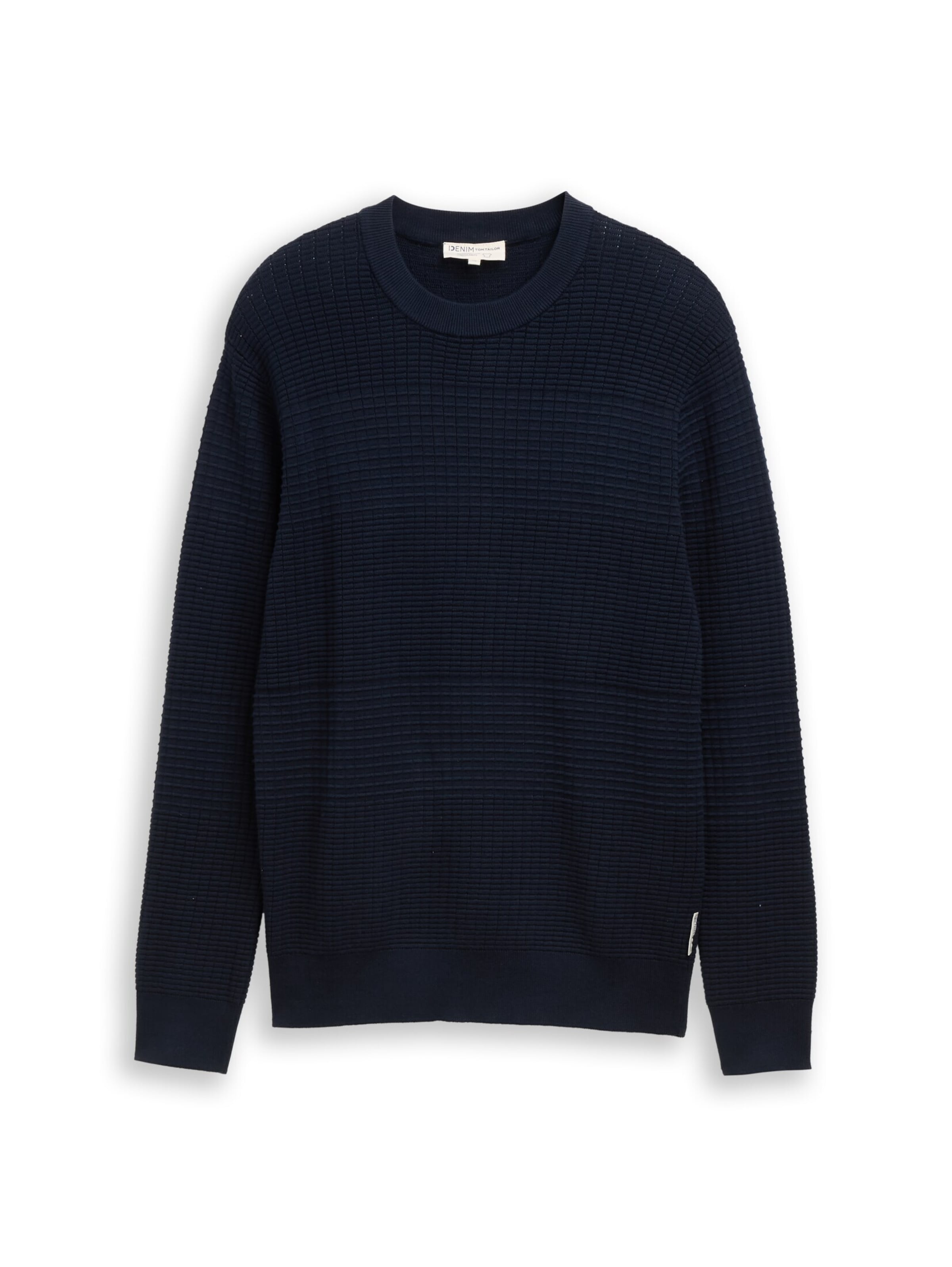 TOM TAILOR DENIM Pullover in Blau: Vorderseite