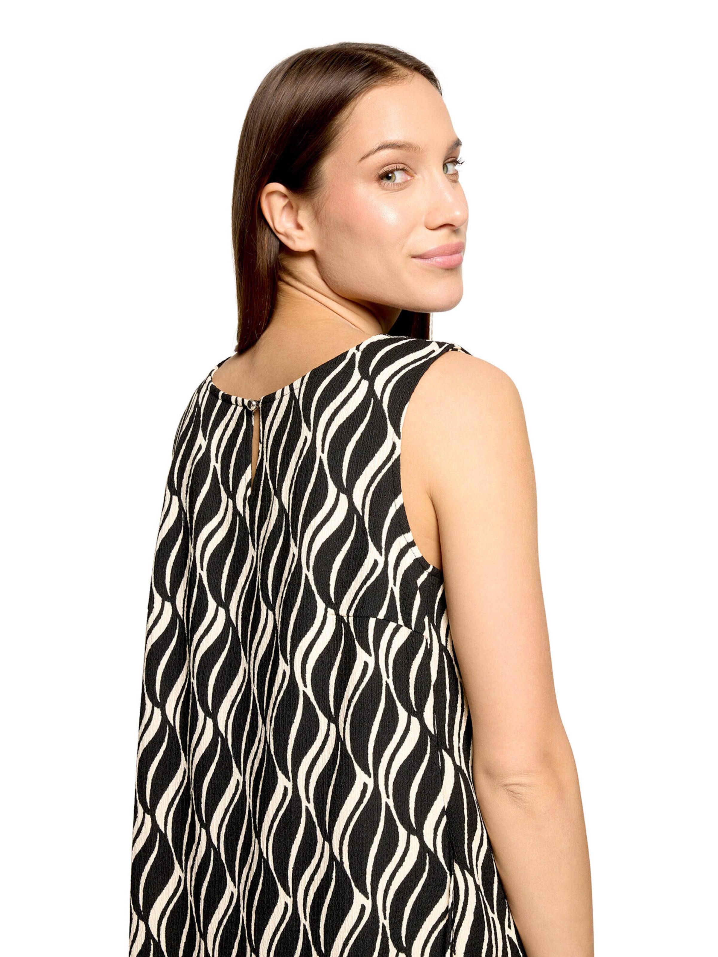 Betty Barclay Freizeitkleid ohne Arm in Schwarz