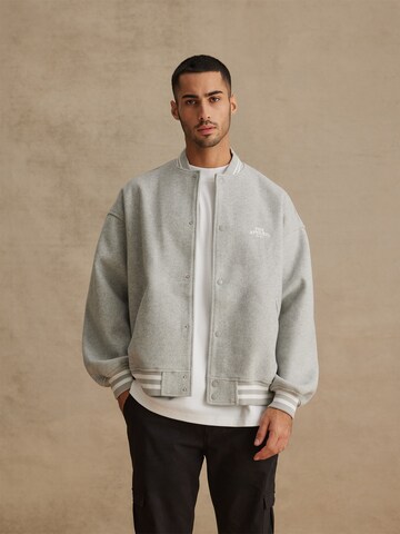 DAN FOX APPAREL Between-Season Jacket 'Quentin' in Grey: front