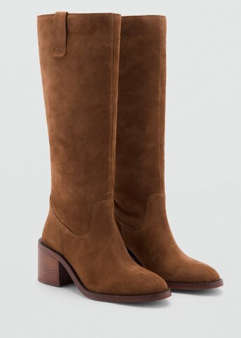 MANGO TEEN Boots 'Sarah' in Brown
