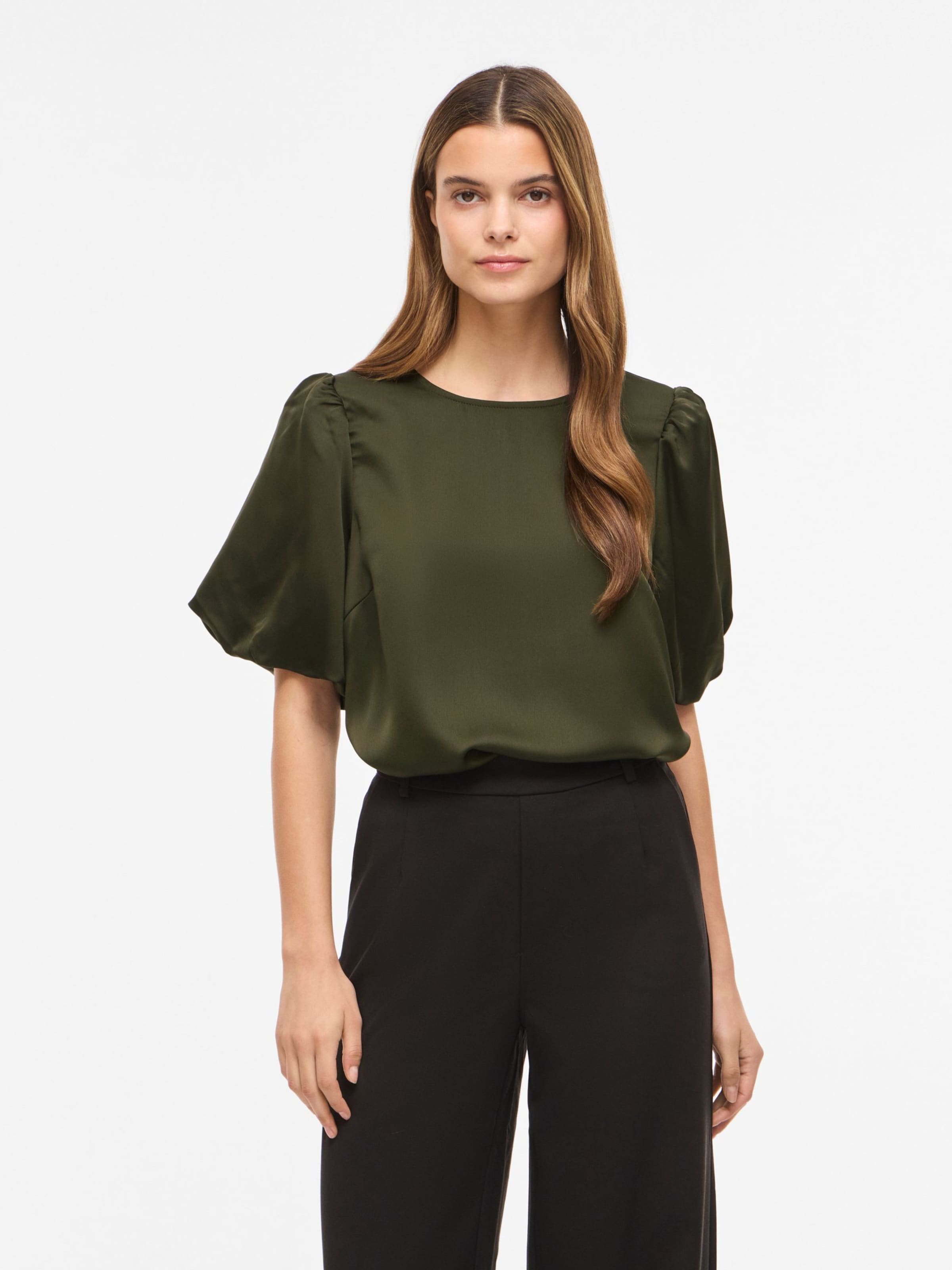 VILA Blouse 'VIEllette' in Green: front