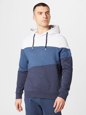 Ragwear Sweatshirt 'THRES' in Blue: front