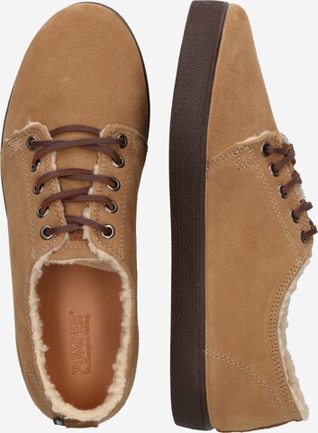 POMPEII Platform trainers 'HIGBY' in Brown