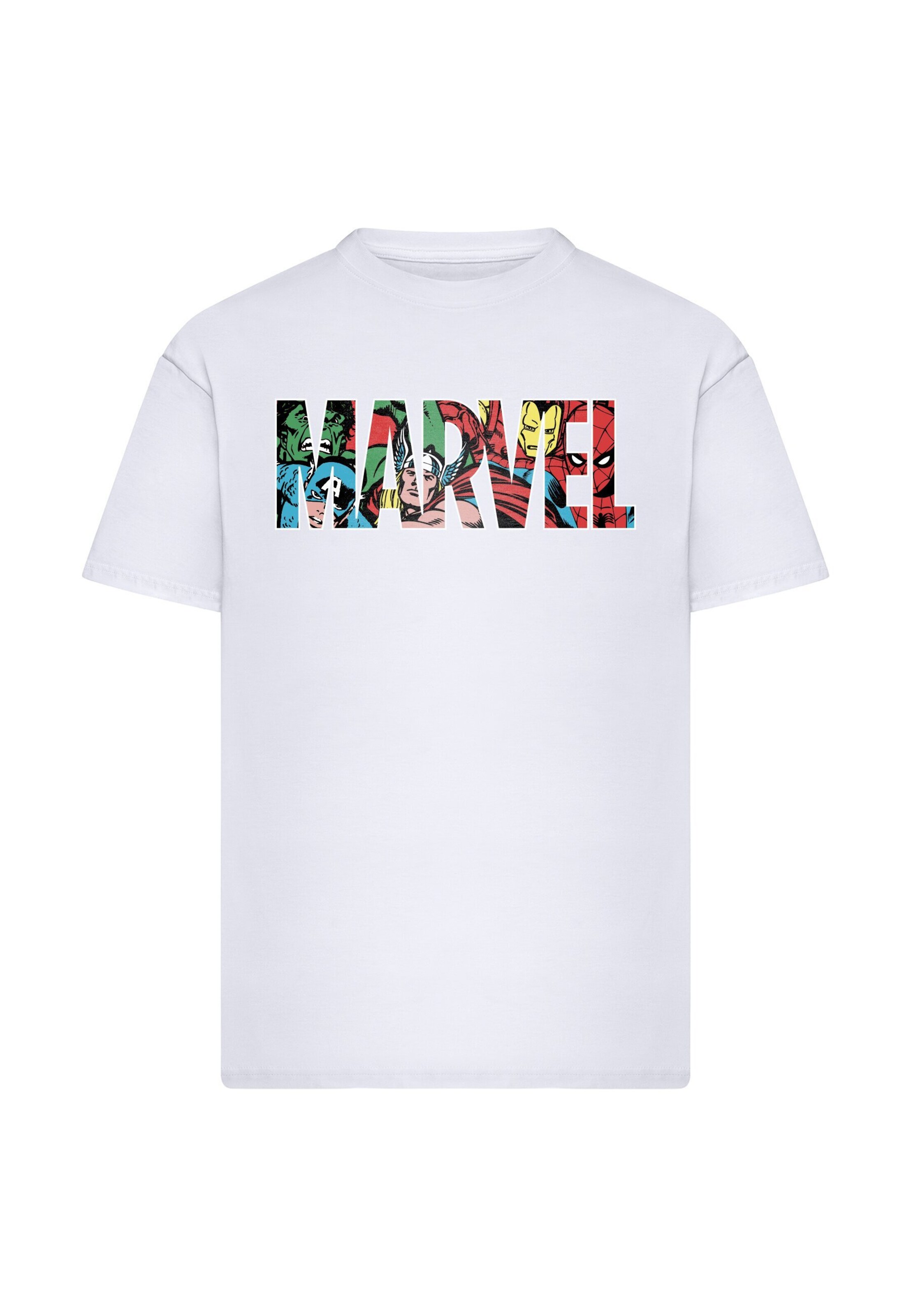 Merchcode Shirt in Wit: voorkant