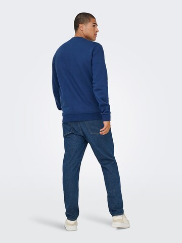 Only & Sons Свитшот 'ONSCERES' в Синий