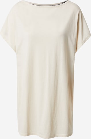 Maglietta di Sisley in beige: frontale