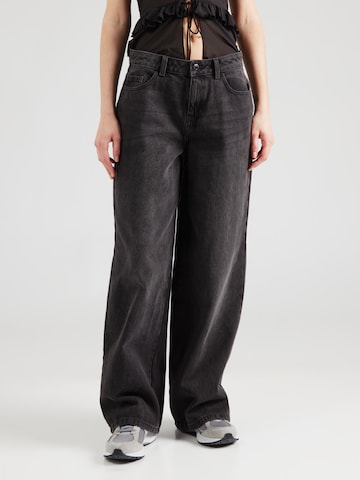 Noisy may - Loosefit Vaquero 'NMBRANDY' en negro: frente