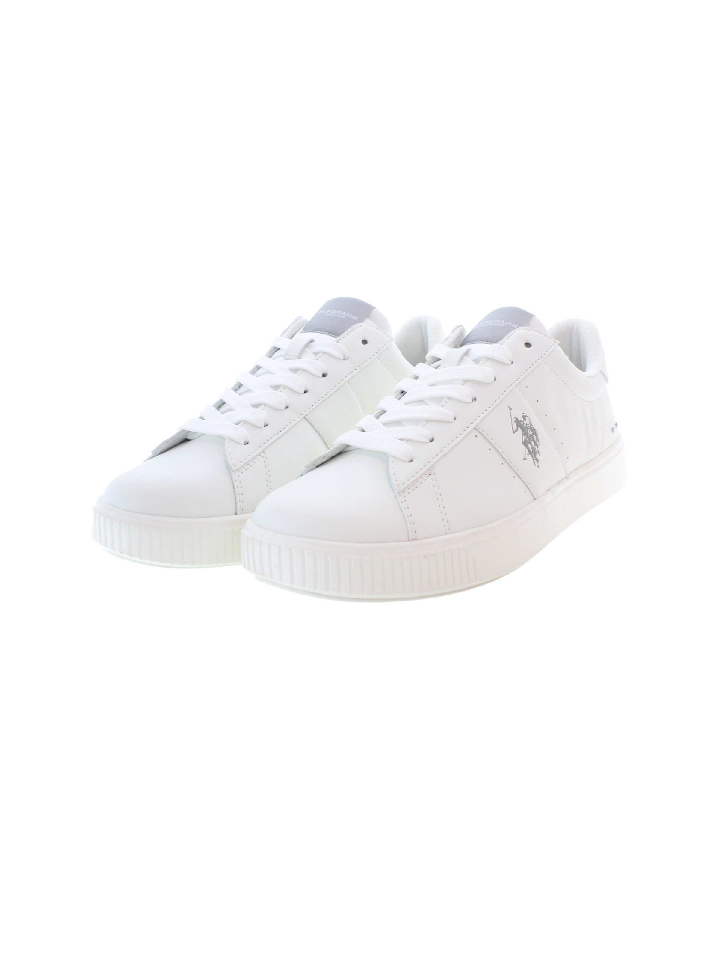 Baskets basses 'TymeS009' U.S. POLO ASSN. en blanc
