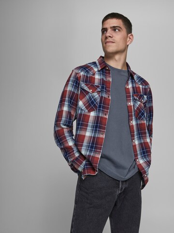 JACK & JONES Tričko – modrá