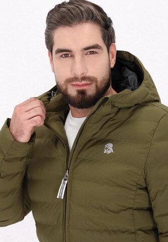 Veste d’hiver Schmuddelwedda en vert