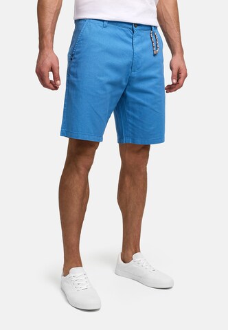 INDICODE JEANS Regular Chino 'Melio' in Blauw