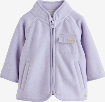 Next Fleecetakki värissä lila: etupuoli