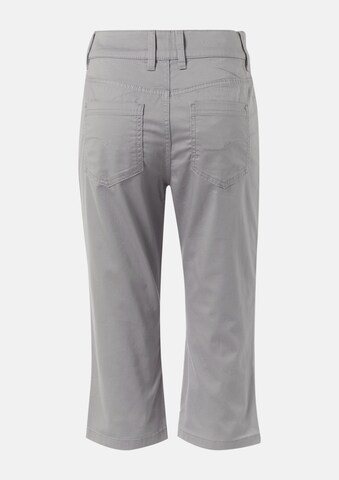 QS Slim fit Trousers in Grey: back