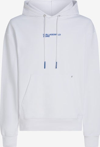 KARL LAGERFELD JEANS Collegepaita värissä valkoinen: etupuoli