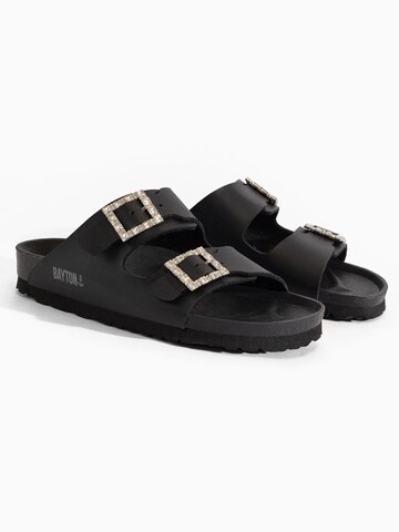 Mule 'STRASS ATLAS' Bayton en noir