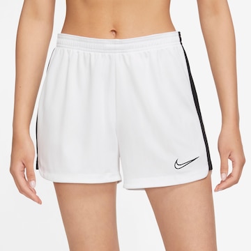 NIKE Regular Workout Pants 'Academy23' in White