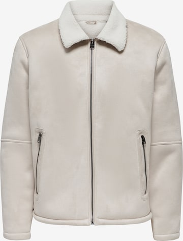 Veste mi-saison 'ONSROYCE' Only & Sons en gris : devant