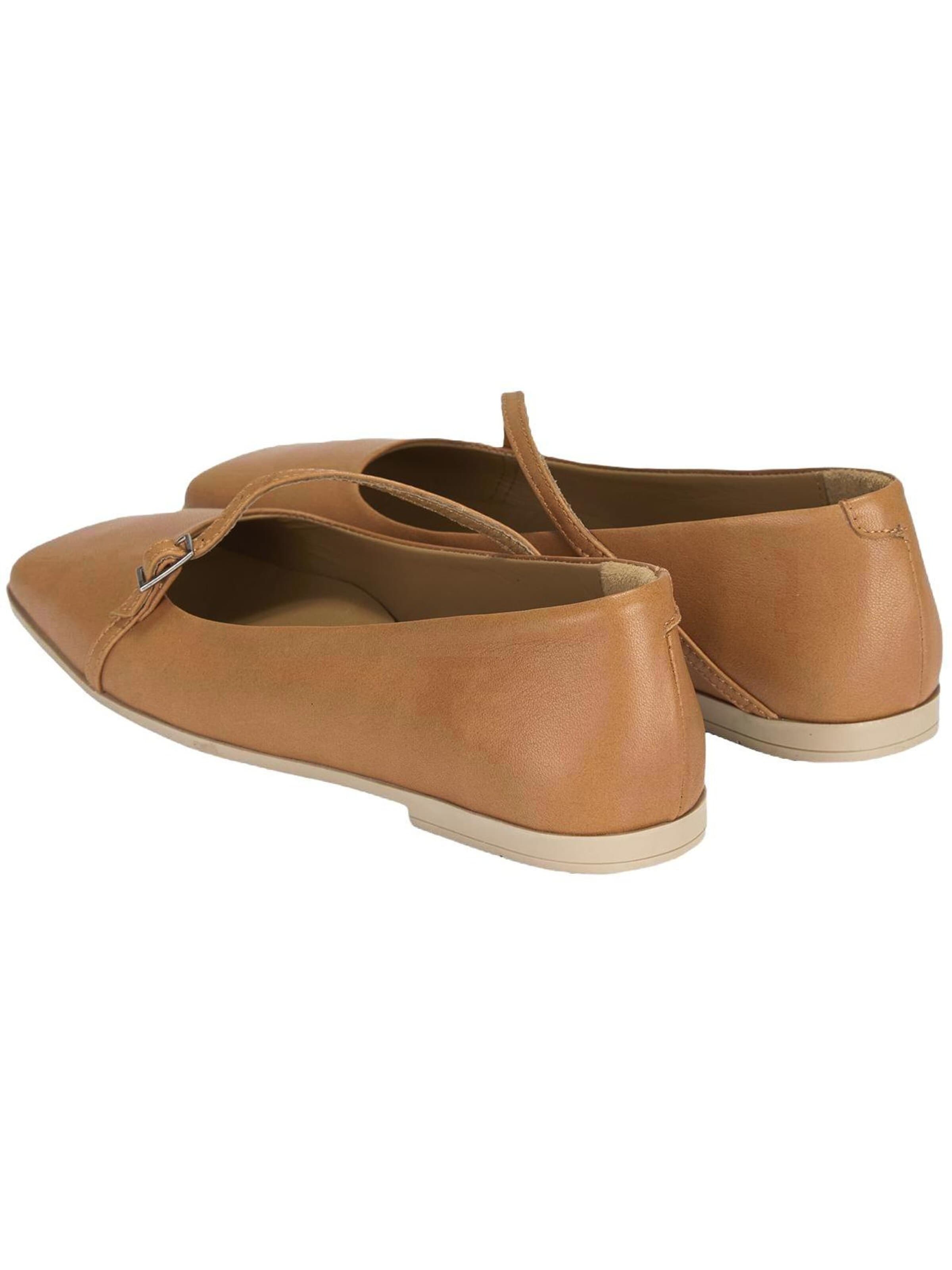 Desa Ballet Flats 'Ballettschuhe' in Brown