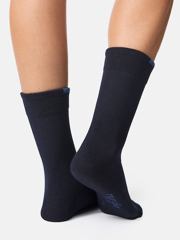 Nur Die Socken 'Passt Perfekt' in Blau