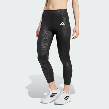 Skinny Pantalon de sport 'All Sports Optime' ADIDAS SPORTSWEAR en noir : devant