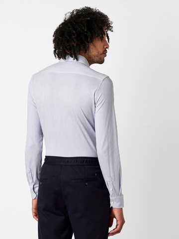 DESOTO Slim fit Overhemd in Blauw