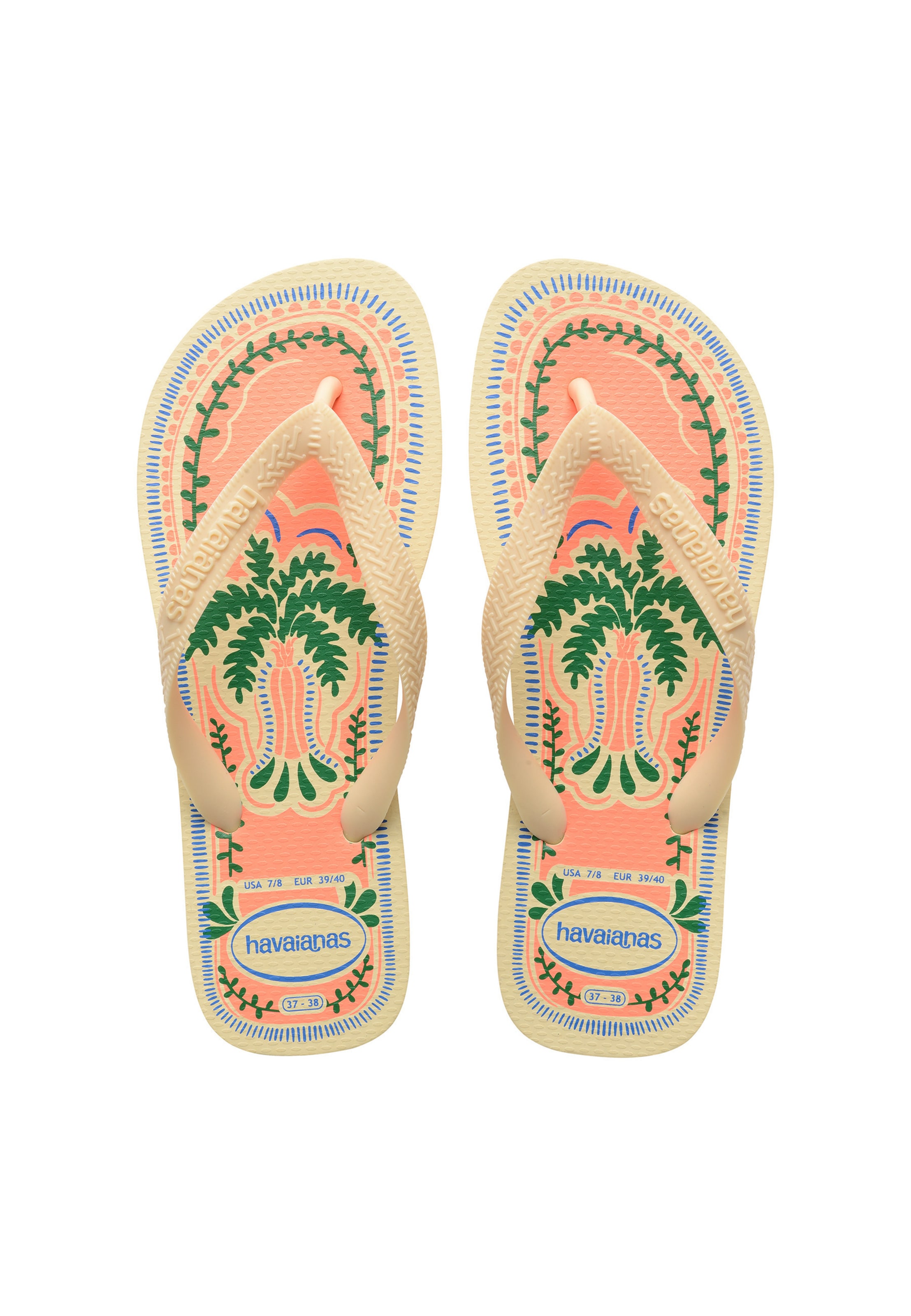 HAVAIANAS - Sandalias de dedo 'Top Summer Vibes' en beige